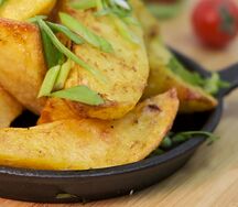 Картофель, запечённый по-домашнему