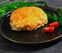 Горбуша под овощами