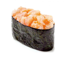 Гункан спайси с лососем