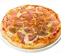 Пицца ветчинная