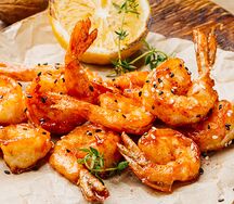 Тигровые креветки острые