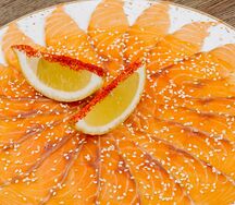 Карпаччо из норвежской семги