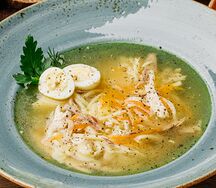 Домашняя куриная лапша