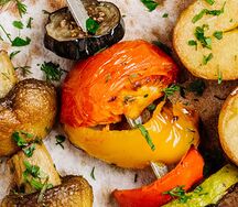 Овощи на углях