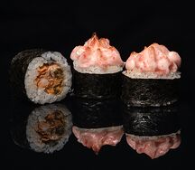 Роллы Запеченные мидии