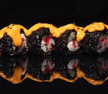 Роллы Тигровая креветка Black mango