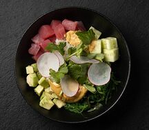 Поке с тунцом и рисом