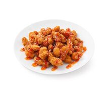 Чикен-попкорн под сладким чили