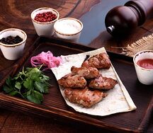 Шашлык из cвинoй вырезки