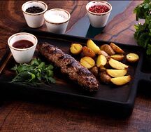 Люля-кебаб из баранины с молодым картофелем