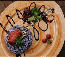 Чизкейк лавандовый