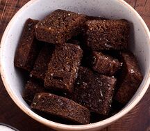 Гренки бородинские