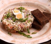 Тартар из лосося