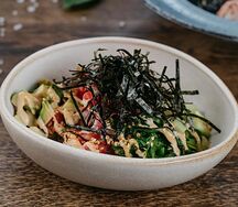 Поке с лососем