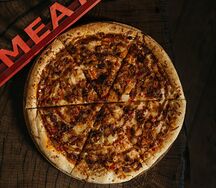 Пицца с цыплёнком терияки