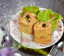 Жюльен с курицей