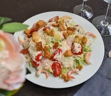 Цезарь с морепродуктами