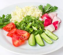 Салат овощной