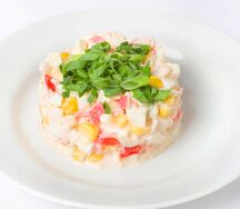 Салат крабовый
