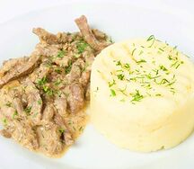 Бефстроганов из говядины