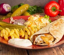 Сирийская на тарелке