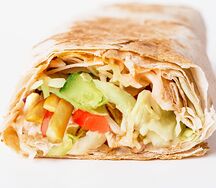 Овощная шаурма