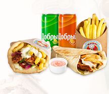 Комбо Гирос L