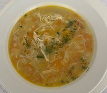 Лапша Домашняя с курицей