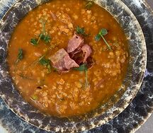 Суп чечевичный