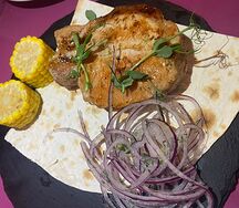 Чалагач (свиная корейка на косточке)