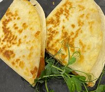 Кесадилья с креветками