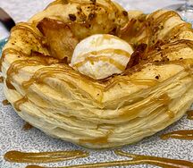 Штрудель с яблоком