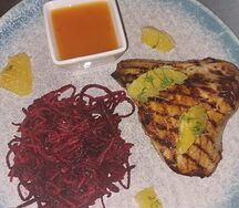 Стейк индейки на гриле