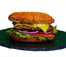 Бургер Графский с картофелем фри