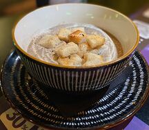 Крем-суп грибной