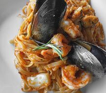 С морепродуктами