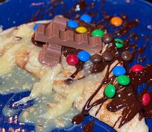 Креп со сладостями