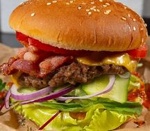 Бургер с говядиной