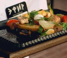 Сковородка с курицей