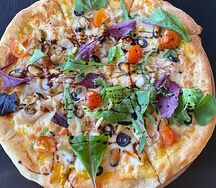 Пицца с морепродуктами