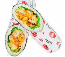 Суши-буррито с треской