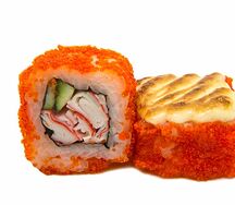 Ролл Калифорния запеченная