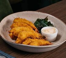 Тигровые креветки темпура с фирменным соусом