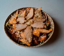 Цезарь с цыпленком