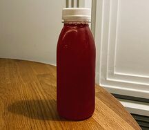 Домашний клюквенный морс