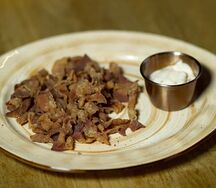 Хрустящие чипсы из бекона