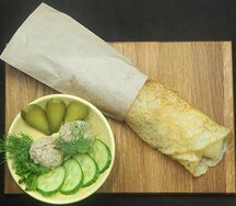 Блин Мясной