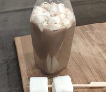 Теплое какао с маршмеллоу