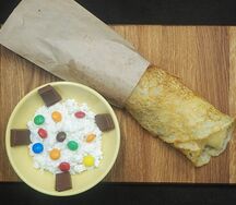 Блин Шоколадно-творожный с M & Ms