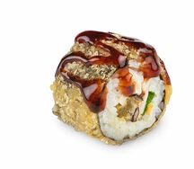 Ролл жареный с угрем